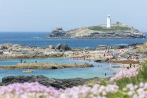 Godrevy looking over to the lighthouse, by Matt Jessop