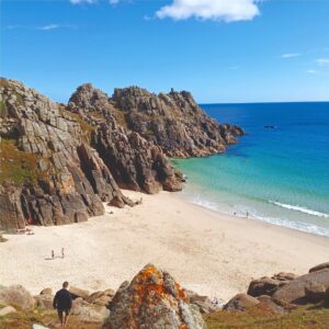 Porthcurno Beach, Cornwall