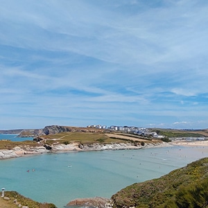 Porth Beach in Newquay 