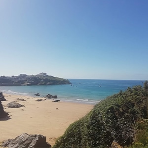 Tolcarne Beach in Newquay