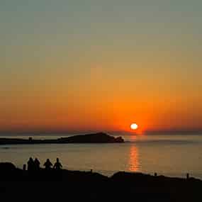 Autumn Sunset, Newquay