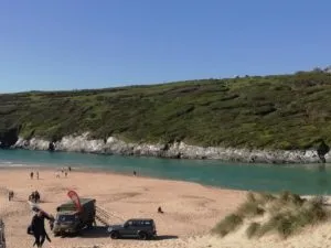 Crantock Beach, Cornwall, is a must visit
